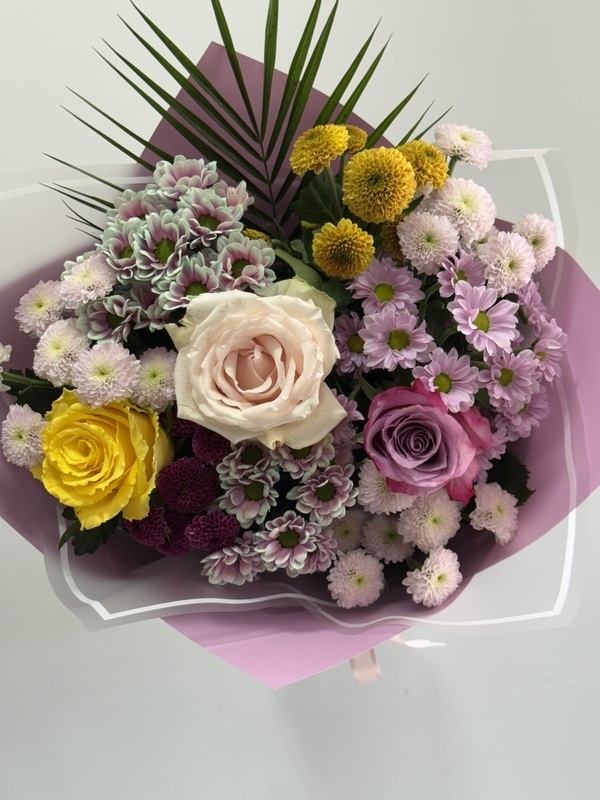 Mix Gül Krizantem Papatya Buketi